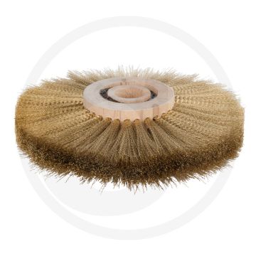 Ks tools bronze rundbürste, zinnbronzedraht - vonkvrij, corrosiebestendig, slijtvast