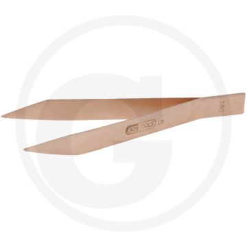 Ks tools bronze pinzette spitz 150 mm - funkenfrei, korrosionsbeständig
