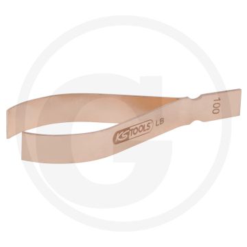 Ks tools bronze pinzette stumpf 100 mm - funkenfrei, korrosionsbeständig