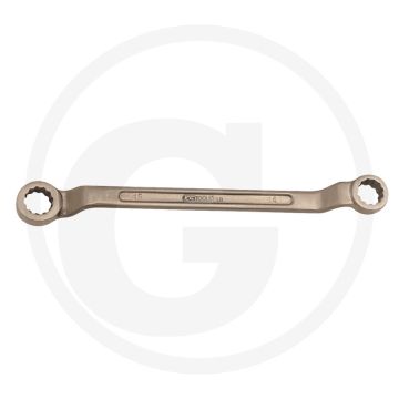 Ks tools bronzeplus doppel-ringschlüssel gekröpft 1.5/16x1 - explosiebestendig, korrosiebestendig