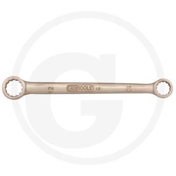 Ks tools bronze doppelringschlüssel gerade 9/16x1 - vonkvrij, din 838 conform