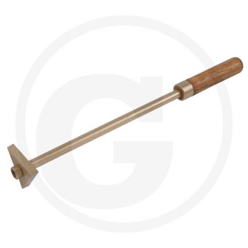 Ks tools bronze dreikant-plattenschaber 420 mm - vonkvrij, geschliffen, explosionsgeschützt