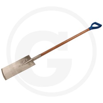 Ks tools bronze spaten, d-stiel - aluminium-bronze, vonkvrij, corrosiebestendig
