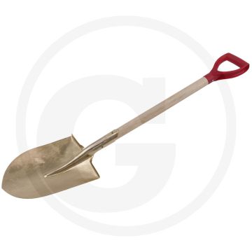 Ks tools bronze frankfurter schaufel d-stiel mit buchenstiel 1150mm