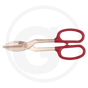Ks tools berylliumplus blechschere, 300 mm - vonkvrij, explosiebestendig, corrosiebestendig