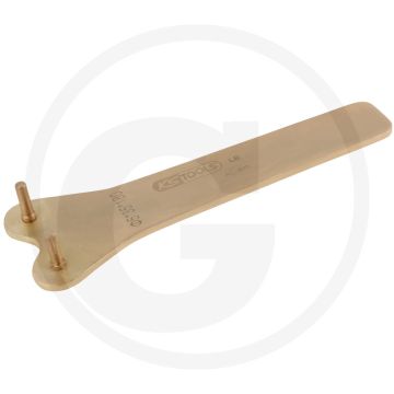 Ks tools bronze stirnlochschlüssel 35 mm - vonkvrij, explosiebestendig, corrosiebestendig - 52x7x200mm