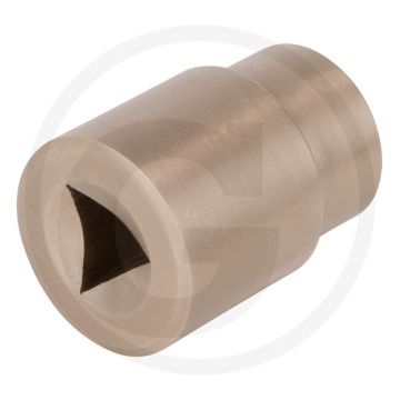 Ks tools bronze 3-kant-steckschlüsseleinsatz 1/2" - funkenfrei, korrosionsbeständig, 25x25x40mm