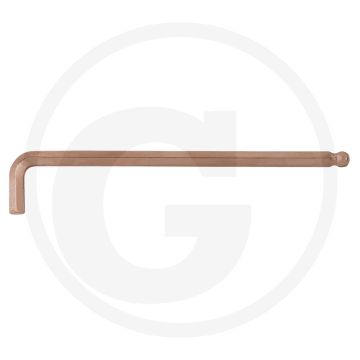 Ks tools beryllium innensechskant-winkelstiftschl. 6-seitig extra lang 225mm