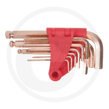 Ks tools bronze innensechskant-winkelstiftschlüssel 6-kant kugelkopf 120mm