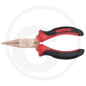 Ks tools beryllium rundzange 200 mm - vonkvrij, explosionsgeschützt, korrosionsbeständig