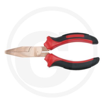 Ks tools beryllium flachzange 160 mm - vonkvrij, explosiebestendig, corrosiebestendig