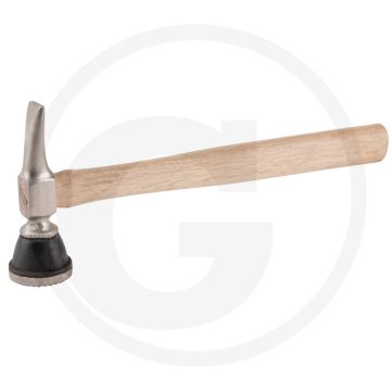 Ks tools karosserie-riffelhammer grob, rund/spitz - zum verzugsfreien nachbearbeiten - 138x45x360mm