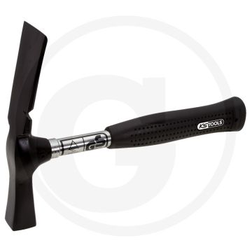 Ks tools metselaarhamer berlijnsmodel, 600g, staalrohr-stiel, kunststoffgriff