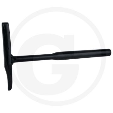 Ks tools slakkenhamer - staal, 180x18x350 mm, din 5133, 15 mm hamerkop d