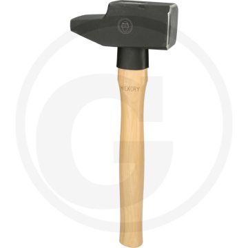 Ks tools schlosserhammer, esche-stiel, französische form, 2 - mit hickory-stiel, geschmiedete ausführung