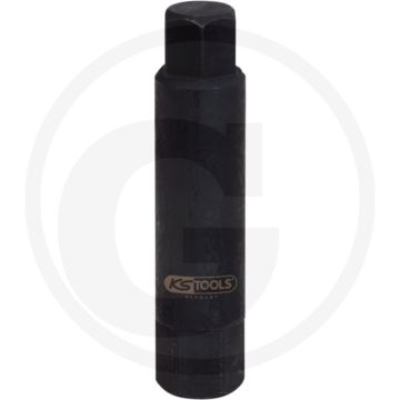Ks tools kracht-bitinzetstuk binnenzeskant l=107m, 17mm - super chroom-molybdeenstaal