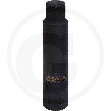 Ks tools kracht-bitinzetstuk binnenzeskant l=107m, 19mm - super chroom-molybdeenstaal