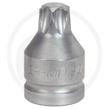 Ks tools 3/4" kracht-bit dopsleutel tx t70, kort - super chroom-molybdeenstaal