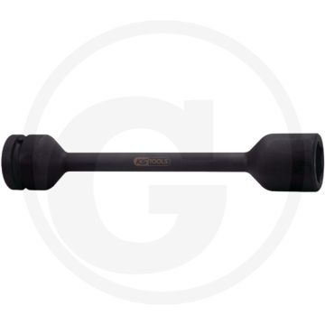 Ks tools 1" dopsleutel, kracht, extra lang, 24mmx350nm - voor gecontroleerd vastdraaien van radschrauben - din 3121 / iso 1174