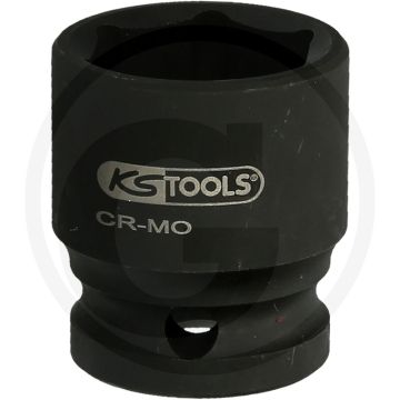 Ks tools 2.1/2" sechskant-kraft-stecknuss, 210 mm - chrom-molybdän stahl, 48000g