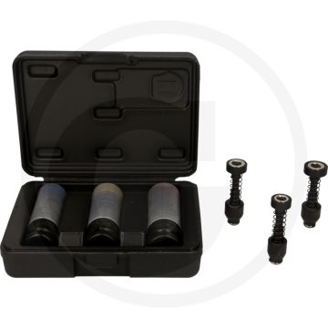 Ks tools 1/2" slimpower alu-felgen kraft-stecknuss-satz mit - robuste Ausführung mit Magneten zur sicheren Befestigung von Radschrauben