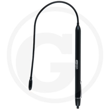 Ks tools flexibele uv-inspectiestanglamp, 450 mm - led uv-lamp, flexibele schacht, lokaliseert lekkages - Ø 7,5 mm