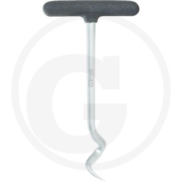 Ks tools t-greep haak, s-vorm klein, 120 mm - o-ring en dichting verwijderingsgereedschap
