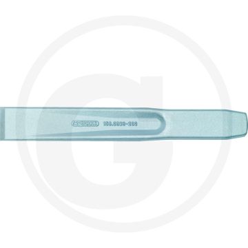 Ks tools koudbeitel, oval, 200 mm - geharde slagkop