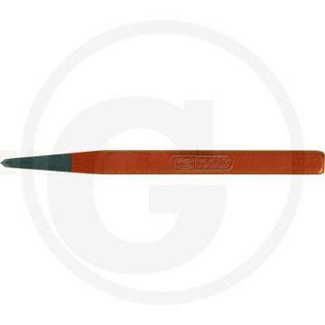 Ks tools tegelbeitel, 4-kant, 8x250 mm - geharde slagkop