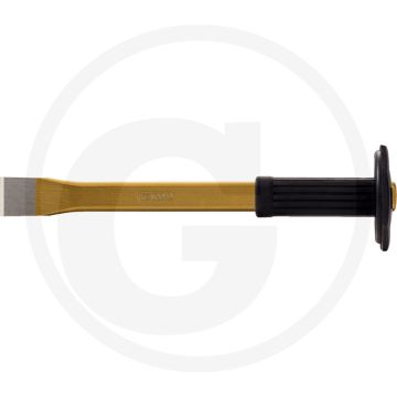 Ks tools Maurermeißel mit Handschutz, flach oval, 33x1000 mm - gehärteter Schlagkopf