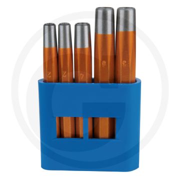 Ks tools set nieter, 5-teilig - chrom vanadium - 520g