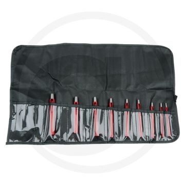 Ks tools stempelsatz, 9-teilig - din 7200 form b - 640g - spezialwerkzeugstahl