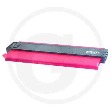 Ks tools contourmal kunststof 250 mm met 4 magneten