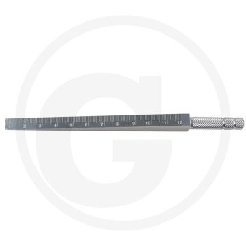 Ks tools spaltmaß-keil, 0,5-120 mm - met messskala, kunststoff - 55x20x251mm