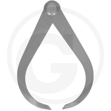 Ks tools präzisions-greifzirkel-aussentaster, 300mm - mit gehärteten spitzen