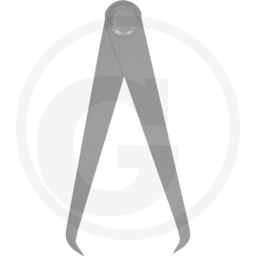 Ks tools präzisions-lochzirkel-innentaster, 500mm - mit extrakantigen schenkeln