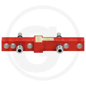 Ks tools Wasserwaage, Metall, 300 mm - ideal zum genauen Ausrichten und Einstellen von Einbaumaßen - 90, 110, 120, 140, 150, 160, 180, 200, 220 mm