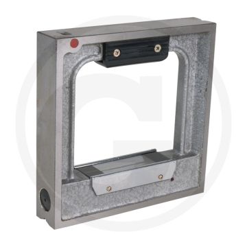 Ks tools waterpas met frame, 200 mm - din 877, gietijzer, 0,04 mm/meter