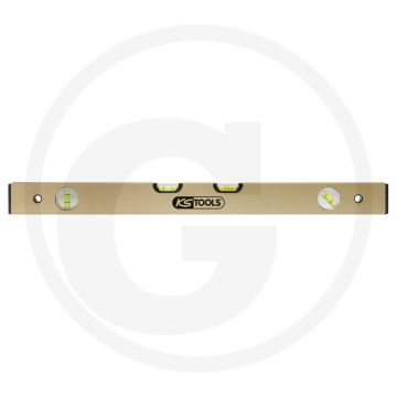 Ks tools aluminiumprofil-wasserwaage met feinausr 800 mm - 4 libellen (0° + 45° + 90°)