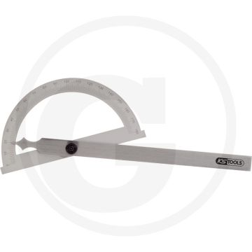 Ks tools gradenboog m.open boog, 1190mm - ideaal voor meten van winkelgraden 0 - 180°