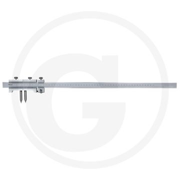 Ks tools präzisions-stangenzirkel, 0-1000 mm 0-1000 mm - rvs, gehard, 1/10mm nauwkeurigheid