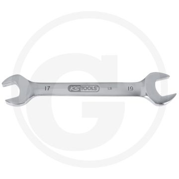 Ks tools edelstahl doppelmaulschlüssel, 12x14mm, 15° abgewinkelt