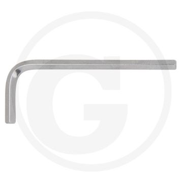 Ks tools edelstahl innen6kant-winkelstiftschlüsse - kurze ausführung, din iso 2936, rostfrei, 80x5x160mm