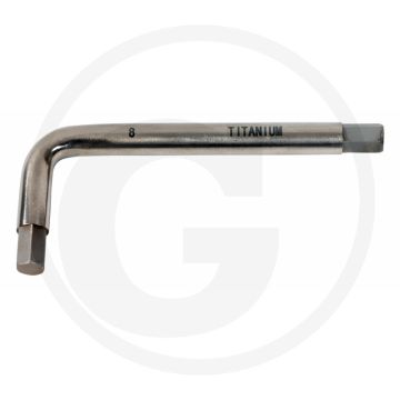 Clé hexagonale Ks tools titanium+, 7 mm - 100% antimagnétique, inoxydable, 42% plus légère - din iso 2936