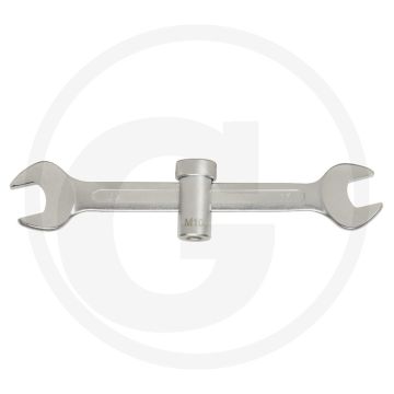 Ks tools speciaalsleutel sanitair 17 x 19mm, l=22 - geschikt voor sanitairmontage