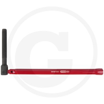 Ks tools standhahn-mutternschlüssel mit adapter, 260 mm - lengte 280 mm