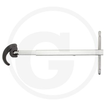 Ks tools clé à molette telesscoop, Ø 32-63mm, réglable, chromée, acier spécial