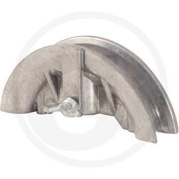 Ks tools aluminium-buigvorm, Ø 15 mm - biegeradius 90°, aluminium, 120x40x35mm