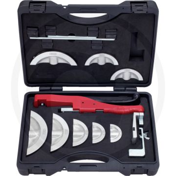 Ks tools eenhansratel buigset 10-22mm, 11-delig - biegeradius 90°, aluminium biegeformen, speciaal-werkzeugstahl