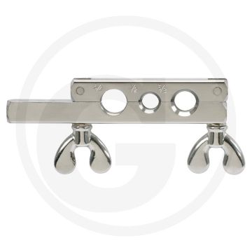 Barre de bordure Ks Tools pour 122.1100, 1/2" - 5/8" - 3/4" - largeur 120 mm